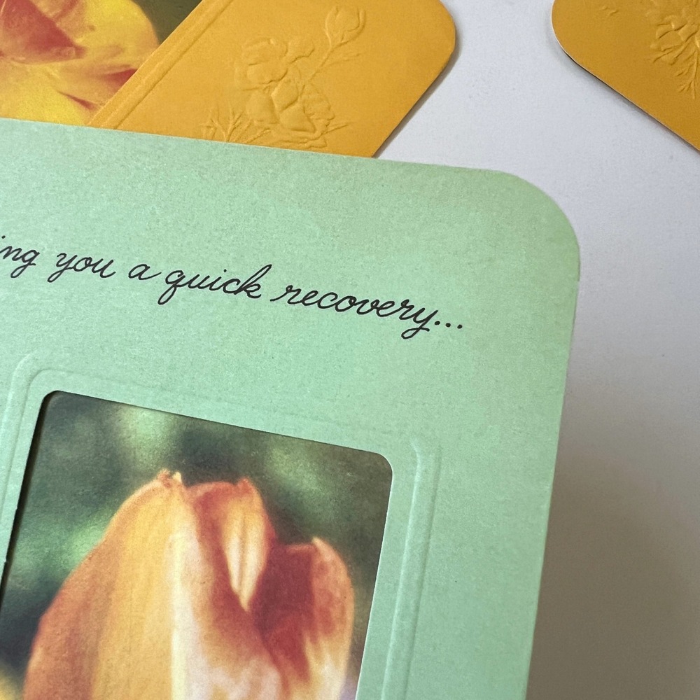 Vintage Thoughtfully Yours 13 Greeting Cards & Envelopes Floral Box Set - Picture 9 of 16